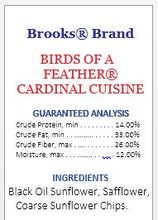 Birds of a Feather Cardinals' Cuisine
